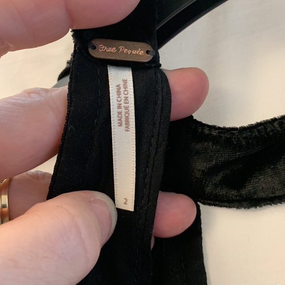 “Free People” brand, size 2 little black dress. - Picture 4 of 4